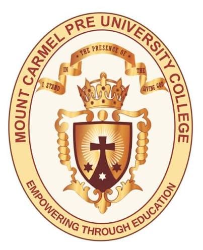 Mount Carmel PU college Logo