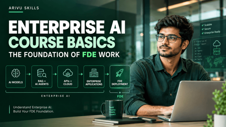 Enterprise AI Course Basics – The Foundation of FDE Work | Arivu Skills